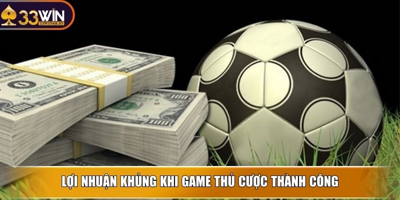 Kèo handicap - Tạo sự cân bằng khi cá độ tại 33WIN 3 Lợi nhuận khủng khi game thủ cược thành công